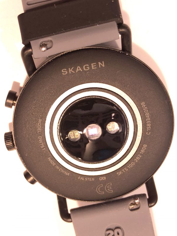 Rückseite der Fossil Skagen Falster(TM) 2 Smartwatch